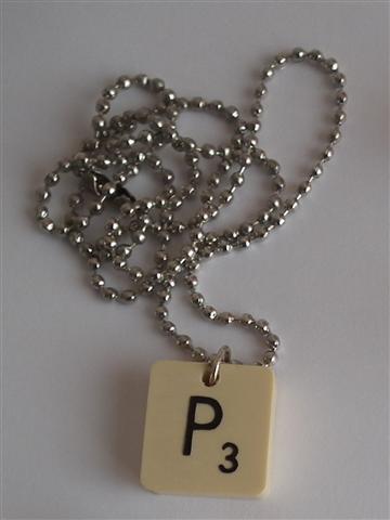 Scrabble Necklace